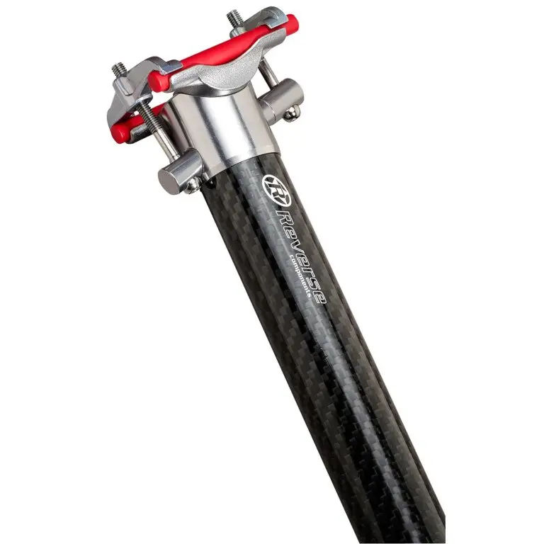 alloy seatpost in carbon frame