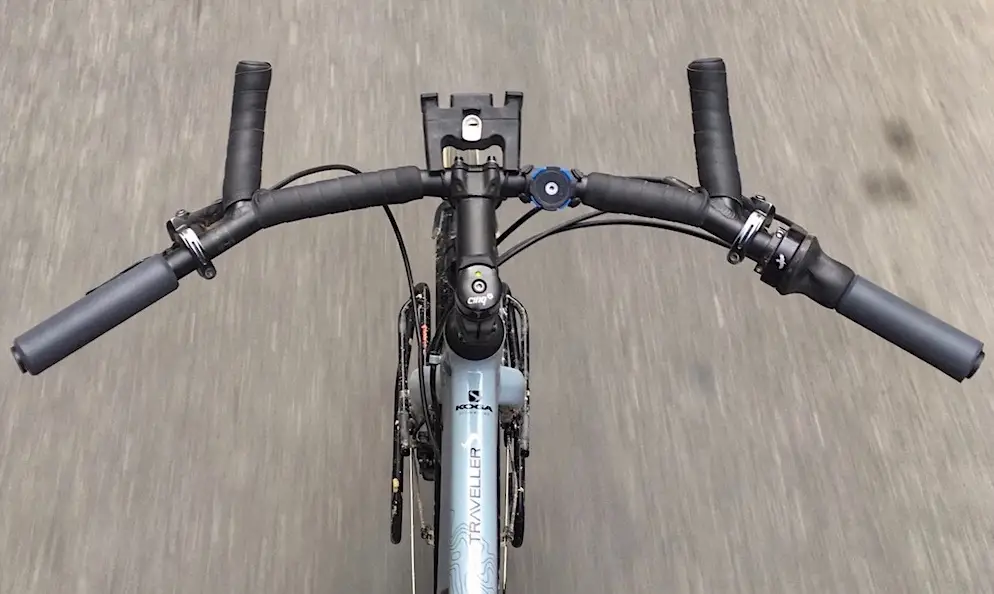 Hybrid discount drop handlebars